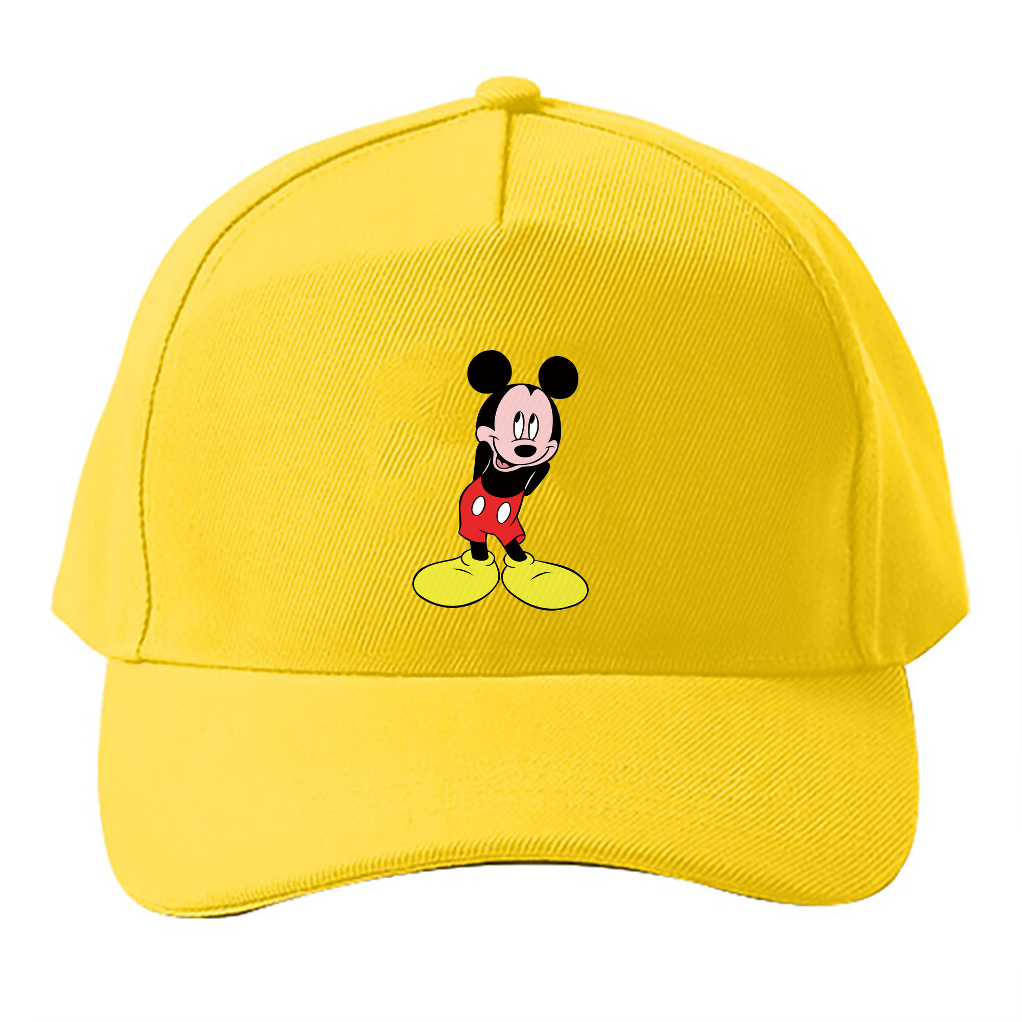 （画像用） ミッキーマウス Mickey Mouse ベースボールキャップ 綿100％ 男女兼用 帽子 スポーツ